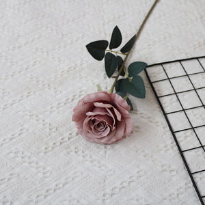 Rosa Individual de Tailandia para Decoración del Hogar; Flor de Seda al por Mayor para Decoración de Mesa y Material para Bodas - Product Image 6