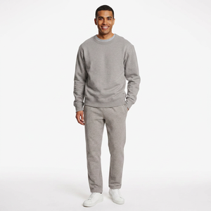 Sweatshirts à col rond en coton personnalisés en gros, pulls en molleton de haute qualité, sweats pour hommes, plusieurs couleurs, sweats d'hiver - Product Image 1