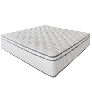 Luxe 5-sterren Hotelmatras Kingsize Natuurlijke Latex Topper Oprollen 7 Zone Pocket Lente Nieuwe Matrasmassage In Doos - Product Image 2