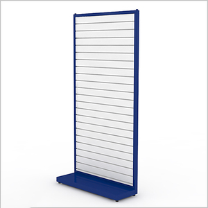 맞춤형 금속 슬랫월 바닥 의류 진열대 옷 진열대 의류 매장용 선반 - Product Image 3