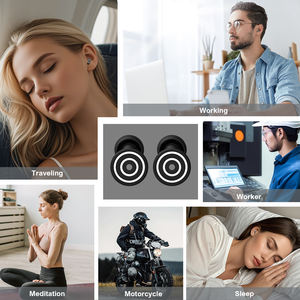 Anti-ruido suave doble diseño <span class=keywords><strong>mejores</strong></span> <span class=keywords><strong>tapones</strong></span> para <span class=keywords><strong>los</strong></span> oídos de silicona reducción de ruido protección auditiva reutilizable para dormir <span class=keywords><strong>tapones</strong></span> para <span class=keywords><strong>los</strong></span> oídos - Product Image 3