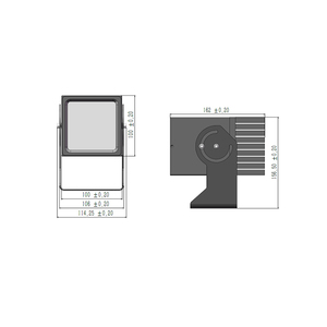 Luz LED de Línea Delgada y Larga para Grúas, Roja y Azul, para Seguridad en Maquinaria y Pasarelas Auxiliares - Product Image 6