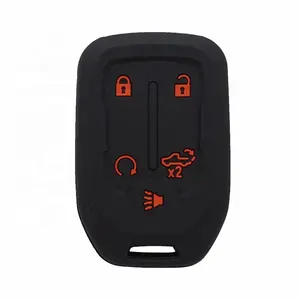 Special Design Key Cover Case Silicone Remote Fob Key Shell Case for Chevrolet CMC High Quality Car Key Accessories