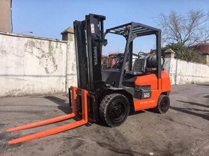 Lift Truck Forklift Used Cheap Forklift Diesel Forklift FD25 FD30 for Sale 7/10 Ton WITH GASOIL in Shanghai FOR SALE - Product Image 6