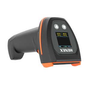 Escáner <span class=keywords><strong>de</strong></span> Códigos <span class=keywords><strong>de</strong></span> Barras HENEX con Nuevo Diseño, Lector <span class=keywords><strong>de</strong></span> Códigos QR Inalámbrico BT con Interfaz USB COM, con Pantalla, Compatible con Android e iOS, Resistente - Product Image 4