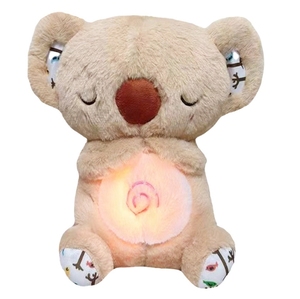 Venta al Por Mayor de Fábrica Peluches de Animales con Mecanismo de Respiración Koala de 25 cm - Product Image 3