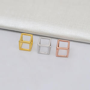 S925 Silver Pendant 6.3-6.5mm Happiness Cube Pearl DIY <b>Jewelry</b> <b>Findings</b> & <b>Components</b> with Empty Tray Semi Finished 823 - Product Image 2