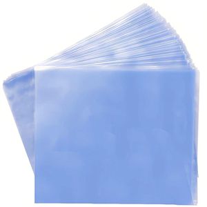 100 pièces/sac – Sacs thermorétractables en PVC transparents et inodores pour emballage en magasin, pour savons, bombes de bain, bougies – En stock - Product Image 1
