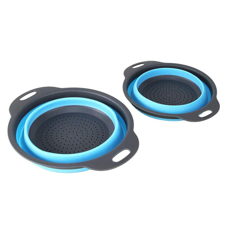 Blue -round-set of 2