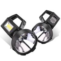 Lampe torche LED puissante XHP50, éclairage LED, projecteur portatif, 1500 lumens, super lumineux, projecteurs portables, torche USB