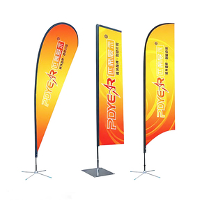 Pdyear venta al por mayor de impresión personalizado evento al aire libre de publicidad bali flutter swooper arco vela playa volando lágrima de bandera - Product Image 2