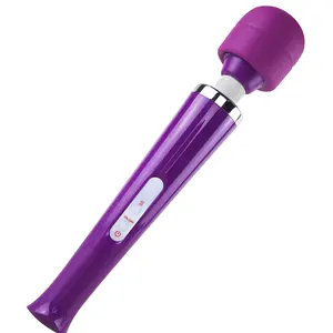 Meilleur vendeur puissant silencieux Vibration vibrateur Super grande tête magique AV baguette USB charge femme chatte vaginal magique masseur - Product Image 1