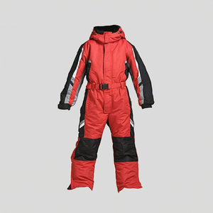 Conjunto de Traje de Esquí Impermeable y Cortavientos a la Moda, Personalizable, Unisex, para Deportes de Invierno al Aire Libre, con Cierre de Cremallera para Tecnología - Product Image 3