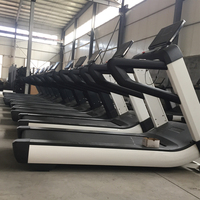 Caminadora Eléctrica Comercial con Pantalla Táctil para Ejercicios Cardiovasculares en Gimnasio, Equipo de Fitness Motorizado