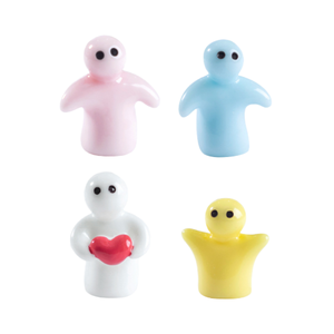 Casa de muñecas 3D DIY manualidades miniatura maceta estatuilla resina miniatura figura humana Simple pequeña persona estatua colección Juguetes - Product Image 1