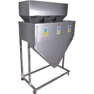 Dispensador de Alta Precisión de Acero Inoxidable con 3 Cabezales para Envasar en Bolsas de 9999g Uvas, Frutos Secos, Bayas de Goji, Especias en Polvo, Harina, Café y Té - Product Image 6