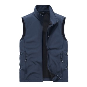 Vêtements de travail de plein air <span class=keywords><strong>Gilet</strong></span> <span class=keywords><strong>Softshell</strong></span> Veste <span class=keywords><strong>sans</strong></span> manches pour hommes Imperméable Camping Randonnée Avec Doublure Polaire - Product Image 4