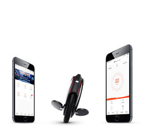 Monocycle INMOTION <span class=keywords><strong>V8F</strong></span>, vélo d'équilibre noir, vélo de mobilité pour les trajets quotidiens, à commande sensorielle - Product Image 4