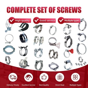 Abrazaderas para Mangueras y Tuberías de Acero Inoxidable Endurecido Estilo Alemán de Alta Calidad, Recubiertas de Zinc, 220 mm de Diámetro Interior, Garantía de 3 Años - Product Image 3
