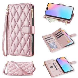 Étui en cuir multifonction pour <span class=keywords><strong>Samsung</strong></span> Galaxy A36 A56 A26 A06 A16 4G 5G A25 A35 Lanyard Lady Purse Cover - Product Image 1