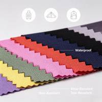 Fournisseur de Tissu Oxford en Polyester 600D Enduit PU Teint en Masse Recyclé de 1000 mm pour Vente en Gros
