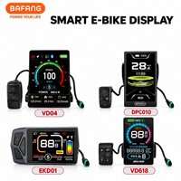 Kit de conversion de vélo électrique à moteur central 52V 1000W à couple élevé avec écran LCD couleur pour VTT, en stock UE/US