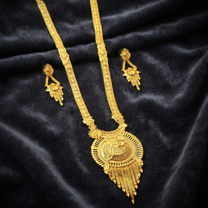 Wholesale 14K 18K 24K Micro Gold Traditional Wedding Long Jewelry Set, Fashion Long Jewelry Set, Micro Forming Long Jewelry Set. - Product Image 1