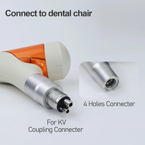 2-en-1 Air Prophy Polisseuse à air <span class=keywords><strong>dentaire</strong></span> 4 trous pour le détartrage sous-gingival Sablage KV Quick Connect Nettoyage Équipement de remplissage - Product Image 5