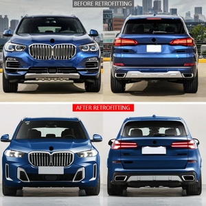 Kit de Carrocería para BMW X5 G05 2019-2022, Modificación y Actualización 2023 MT, Parachoques Delantero, Faldones Laterales, Guardabarros, Parachoques Trasero, Luces Traseras - Product Image 2