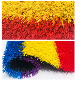 Gazon artificiel pour terrain de football de maternelle, tapis <span class=keywords><strong>vert</strong></span>, surface de terrain de jeu sportif extérieur - Product Image 4