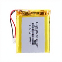 Batterie Lithium Polymère Liter Energy LITER NV 505060 306090 3.7V 3000mAh pour GPS, tablette, PC, appareil photo – Compatible