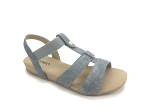 Sandali da donna cinturino posteriore elastico sandali Comfort piatti da indossare ogni giorno spiaggia all'aperto pantofole piatte antiscivolo tinta unita con suola spessa - Product Image 3