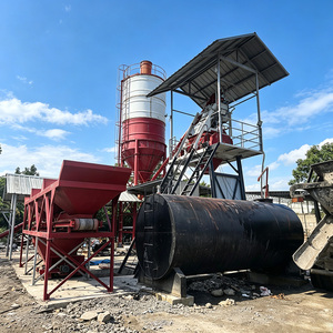 Centrale à béton mobile automatique YHZS25, prête à l'emploi, sans fondation, pour la construction - Product Image 2