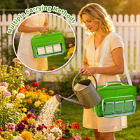 Sac de rangement pour graines, multi-usages, pour le jardinage, collection de cartes postales, boîte de conservation des graines, conteneur de stockage des graines, étui de transport