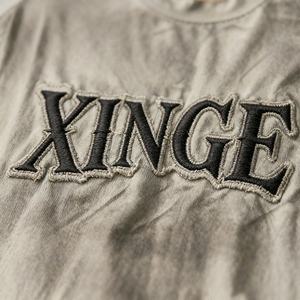 T-shirt Homme Oversize Vintage en Coton Lourd 100% Personnalisé avec Logo, Motif Graphique, Effet Délavé Acide et Patchwork Coupe Boxy - Product Image 2