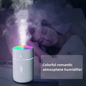 220ML <span class=keywords><strong>Mini</strong></span> umidificatore ad ultrasuoni romantico luce a LED diffusore USB per auto purificatore d'aria Aroma nebulizzatore per Hotel all'aperto 1 anno - Product Image 5