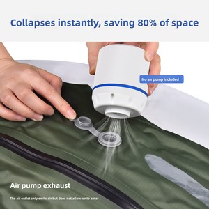 Bolsa de Compresión al Vacío QT-02 Mediana 70D TPU Reutilizable para <span class=keywords><strong>Ropa</strong></span>, Extracción de Aire, a Prueba de Humedad, Hermética, para Viajes, Almacenamiento - Product Image 5