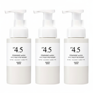 Offerta Speciale: Set da 3 Detergenti Intimi Femminili Happy Bath PH4.5 Leggermente Acido con Artemisia, 250g, in Confezione di Plastica - Product Image 1