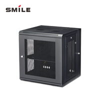 CHNSMILE OEM Armoires informatiques personnalisées Boîtiers métalliques en acier inoxydable et aluminium Armoires de serveurs murales 4U/6U/9U