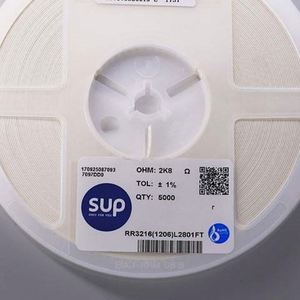 Whole Sale RR3216 1206L2801FT 1206 3216 Resistors Chip Resistors SMD Resistors 2.8Kohm 1% 1/4W Thick Film Resistor - Product Image 1