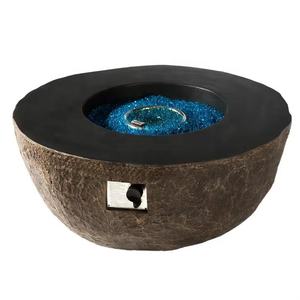 ชามหลุมไฟก๊าซ MgO 42นิ้วโพรเพน firepit กลางแจ้ง50000BTU การออกแบบคอนกรีต - Product Image 2