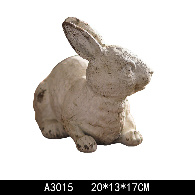 Figura de Conejo Desgastado - A3015
