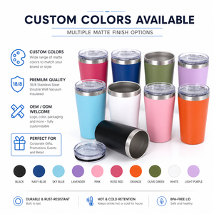 Vaso Térmico <span class=keywords><strong>de</strong></span> Acero Inoxidable <span class=keywords><strong>de</strong></span> 12oz con Logotipo Personalizado, Taza <span class=keywords><strong>de</strong></span> Viaje Reutilizable para Café y Leche con Tapa Antiderrames, Venta al Por Mayor - Product Image 2