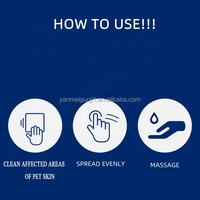 Crème de peau biologique pour animaux de compagnie, pour chat et chien, traitement hydratant contre les démangeaisons, les champignons, les verrues, les mangues et les points chauds, vente d'usine