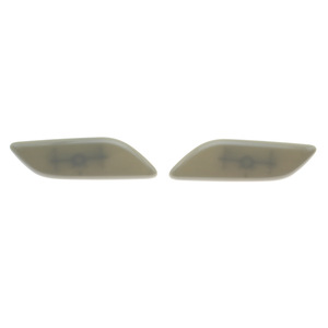 Mazda 6 Headlight Nozzle Caps GHR4-51-8H1 GHR4-51-18G1 <b>Clip</b> On Plastic Front <b>Bumper</b> Cover 2012-2015 - Product Image 1