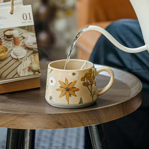 Cartoon Design <b>Ceramic</b> Coffee <b>Cups</b>-Business Gifts Dishwasher & Microwave Safe Customizable Logo Custom Packaging Gift Box - Product Image 2