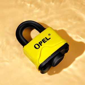 أجهزة قفل باب أمان للسفر بلاستيكية منحنية احترافية مقاومة للماء مع مفتاح قفل مضاد للماء - Product Image 4