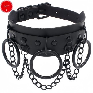 Übertriebene Individualistische Streetdance-Halskette, Trendige Kragenkette, Geeignet für Männer und Frauen - Product Image 5