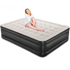 Großhandel Einzel-oder Doppel aufblasbare Schlaf luft matratze Bett angehoben elektrische Luft matratze Queen-Size-Feder kern matratze