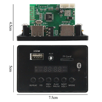 Módulo de Placa Decodificadora de Audio Bluetooth de Alta Calidad VTF-003BT, Receptor de Audio Bluetooth, Reproductor MP3